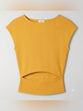 Wilfred Cut Out Yacine Top - Tuscan Yellow - Size XS